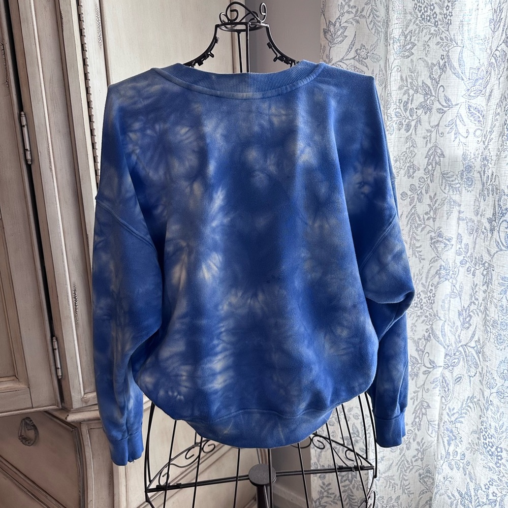 JoyLab Blue Tie-Dye Sweatshirt